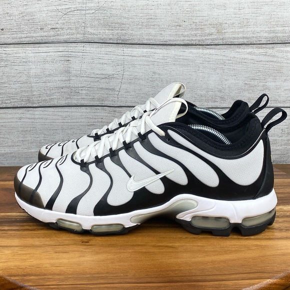 Nike Other - Nike Air Max Plus TN Ultra White Black Sneaker 898015-101 Men’s Shoe Size 11.5